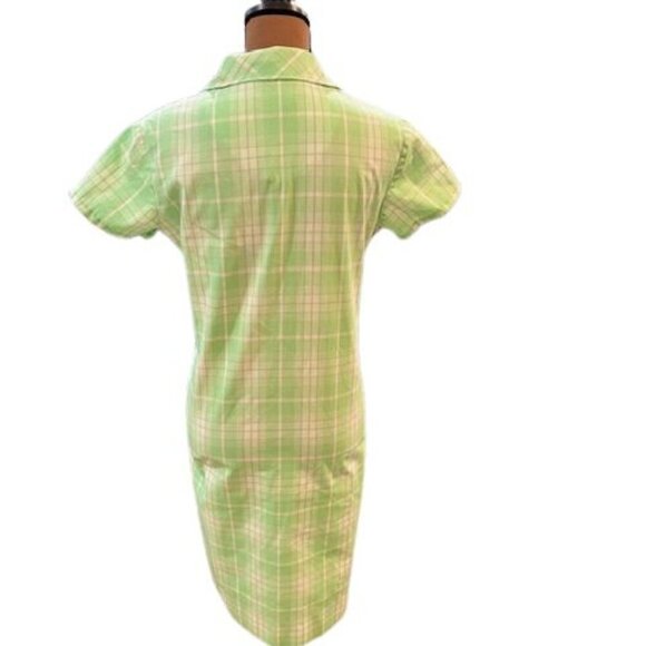 VINTAGE 1960’s Country Miss Green Plaid Dress in Excellent Condition! - Picture 6 of 7